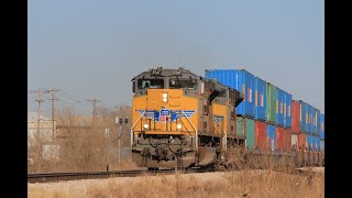 Lots of EMDs and A Plaque Unit with Caelan! Railfanning Midland/Stanton 1/9/20