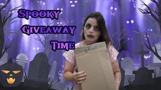 Spooky Giveaway Time ! Official October Giveaway Baby Entry Video #halloweengiveaway