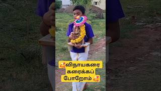 விநாயகரை கரைக்கலாமா / vinayagar chaturthi in tamil/ trenting shorts/ ytshorts / vlog/ jaimahafamily