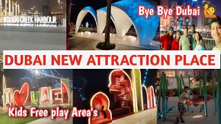 UAE Holiday place To visit | Creek Harbour Dubai Walking Tour |Free activities in Dubai 😍