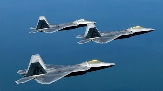 Stealth Fighter HD Video In Action (F-22 Raptor, Sukhoi Su-57, F-35 Lightning II ,Chengdu J-20)