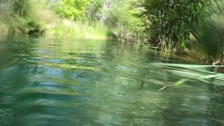 gravando con la gopro en el agua