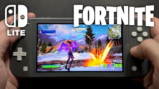 Fortnite on Nintendo Switch Lite #698