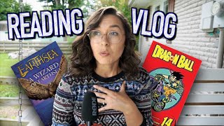 It's Dragon Week! (well it tried to be) | Reading Vlog