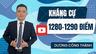 Thử thách vùng kháng cự 1280-1290 điểm | Dương Công Thành | V04072024