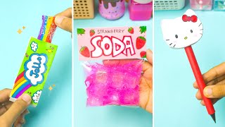 Easy craft ideas/ miniature craft /Paper craft/ how to make /DIY/school project / Sanrio crafts