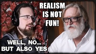 Fun & Realism in Video Games - A Response to Gabe Newell