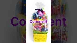 Your Easter bunny basket if you…