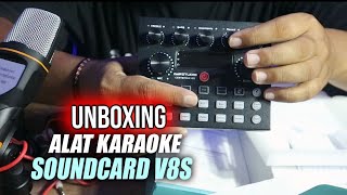 EOS#049 UNBOXING.‼️ SOUNDCARD TAFFSTUDIO V8S