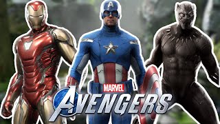 Every MCU Movie Suit in Marvels Avengers! - Marvels Avengers Game