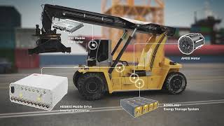 Electric Powertrains for Vehicles in Material & Cargo Handling