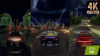 Need for Speed Underground 2 Remake 2024 - 8k Ultra Realistic Night Skyboxes - Next-Gen Ray Tracing