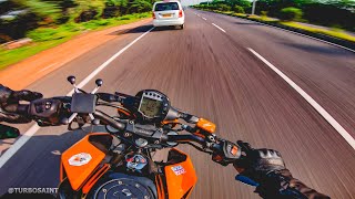 I AM BACK ON TWO WHEELS YO!!!!! - Part 2 || KTM DUKE 250 vs HONDA CBR 250