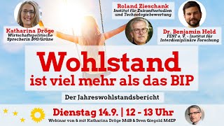 Europe Calling: “Wohlstand ist viel mehr als das BIP: Der Jahreswohlstandsbericht”