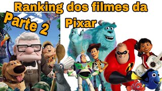 Ranking dos filmes da Pixar! Parte 2