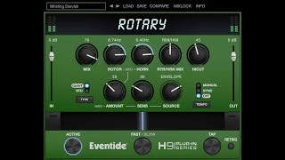 Eventide Rotary Mod Demo & Preset Walkthrough