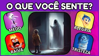 QUE EMOÇÃO VOCÊ SENTE? | Jogo das Emoções | Divertida Mente 2 | Planeta Quiz