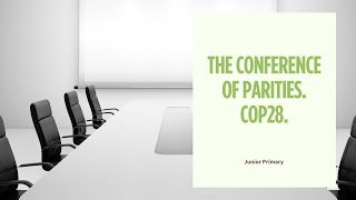 COP 28 Let's have a conversation (senior primary)