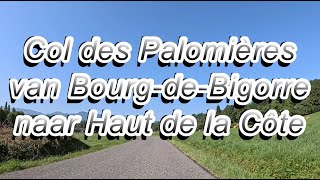 Col des Palomières van Bourg-de-Bigorre naar Haut de la Côte