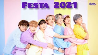 BTS 2021 Festa  | BTS 8th anniversary family portrait | BTS Festa 2021 opening ceremony