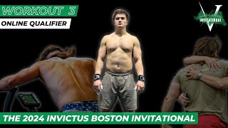 The 2024 Invictus Boston Invitational - Online Qualifier - Workout 3