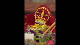 Queens Coffin lowered into Royal Vault #shorts #queen