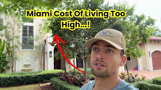 Miami Renters Missing Rent...Cost Of Living Too High!