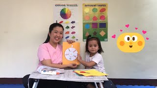 Kindergarten MELC-Based Activity in Quarter 1 Week 2- Wheel Chart ng mga Alituntunin sa Silid-aralan