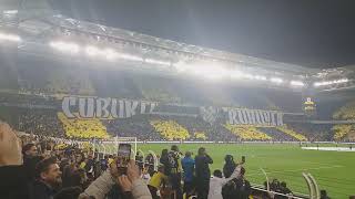 FENERBAHCE-GALATASARAY ULTRAS CHOREOGRAPHY 08.01.2023