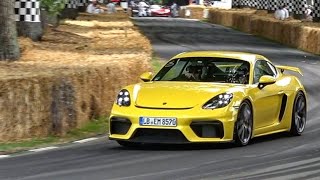 2019 Porsche 718 Cayman GT4: Exterior and Interior Overview and Hill Climb!