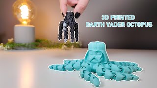 3D Printed Darth Vader Octopus (Vaderpus) | 3D Minute