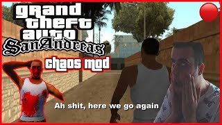 🔴WKUR****** NA PUSTYNI 🤬🥲  - Grand Theft Auto San Andreas Chaos Mod [NA ŻYWO]