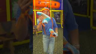 Blippi acts like a monkey #Blippishorts #shorts #kidscartoons