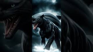 Incredible fusion||Ai creates Dolphin-Black panther hybrid #aicreations #wildlifecreation #ytshorts