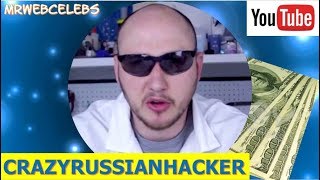 How much does CRAZYRUSSIANHACKER make on YouTube 2017