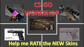 RATING NEW CSGO Skins! Reacting to CSGO Workshop Skins on Steam Nr. 7 (CS:GO)