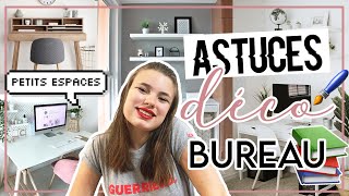 💁🏻‍♀️ 12 astuces d'ORGANISATION de (petit) BUREAU 📚 - BACK TO SCHOOL 2020