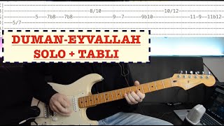 DUMAN - SOLO TABLI DERS (EYVALLAH)