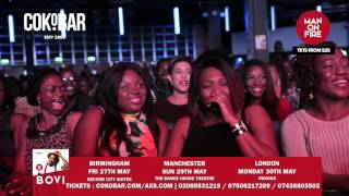 Nigerian women powerful  @officialBovi ManonFire 30th May indigO2 -tkts Cokobar.com