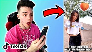 REACTING TO MY LITTLE SISTERS TIKTOKS...