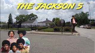 Riding to the Jackson 5 Family Home on My Pit Bike