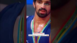 10-0 with Total Dominance #amansehrawat #wrestling #parisolympics2024 #bronzemedal #india