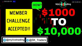 How to make $10000 In Trading | Olymp Trade Trading Strategy| Earn Money Online | MyLive Trading