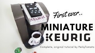 DIY mini KEURIG!! FIRST EVER MINI KEURIG ONLINE! 100% original idea | MINI COFFEE MAKER|