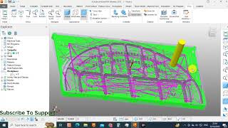 Rest Area Clearance Programme Setup In Powermill Ultimate ll #autodesk #education #programming #cnc