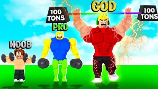 I Built a $1,000,0000 GYM TYCOON In Roblox