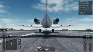 American Airline F100 butter #swiss001landing