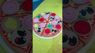 Mainan pizza wooden.. mainan bikin pizza.. pizza