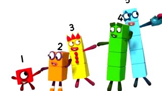 Number blocks|Count and learn 1-5 #numberblocks