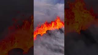 Dangerous Lava..#lava #dengerous #fire #short #shorts #shortvideo